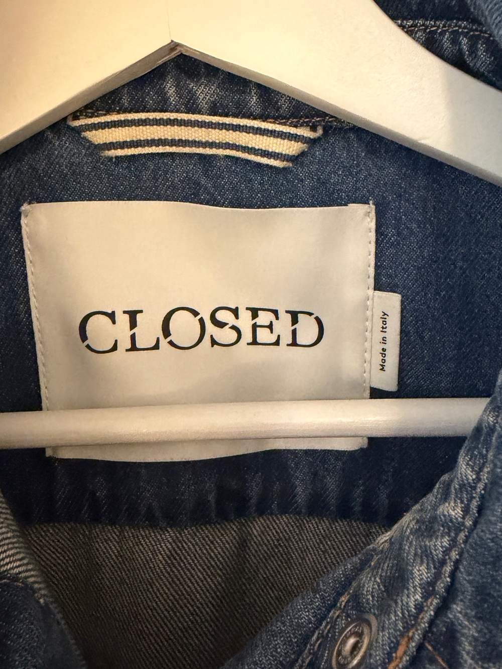 CLOSED Denim Shirt Jacket in Blue - Picture 2 of 7